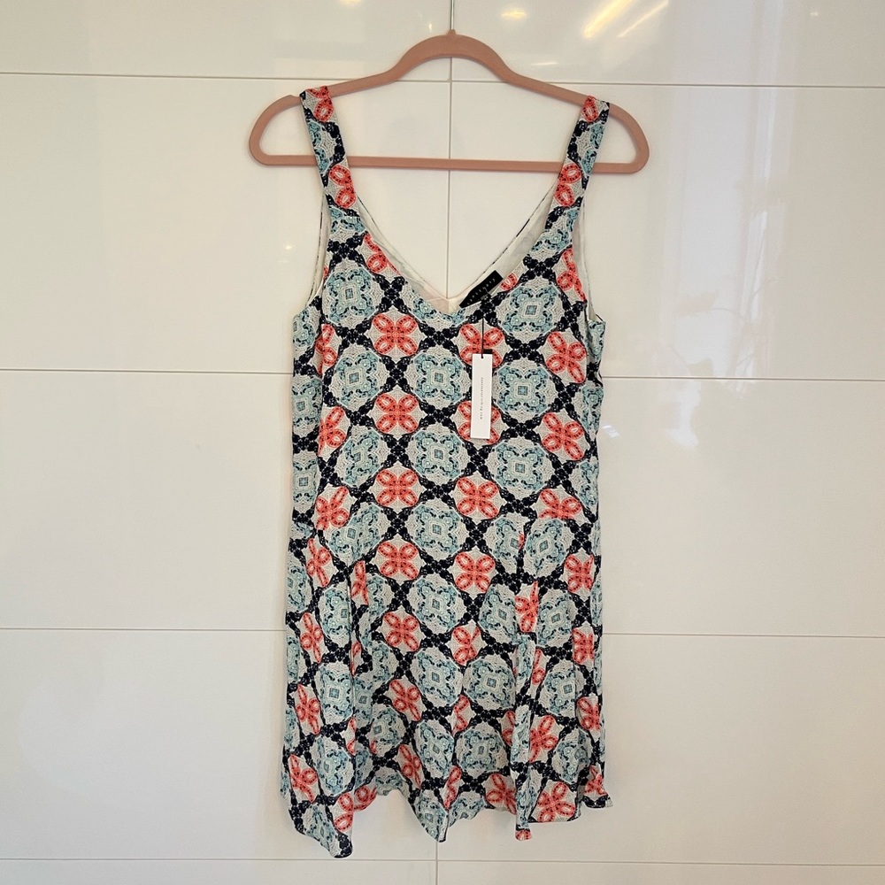 NWT Sanctuary Patterned Mini Sundress